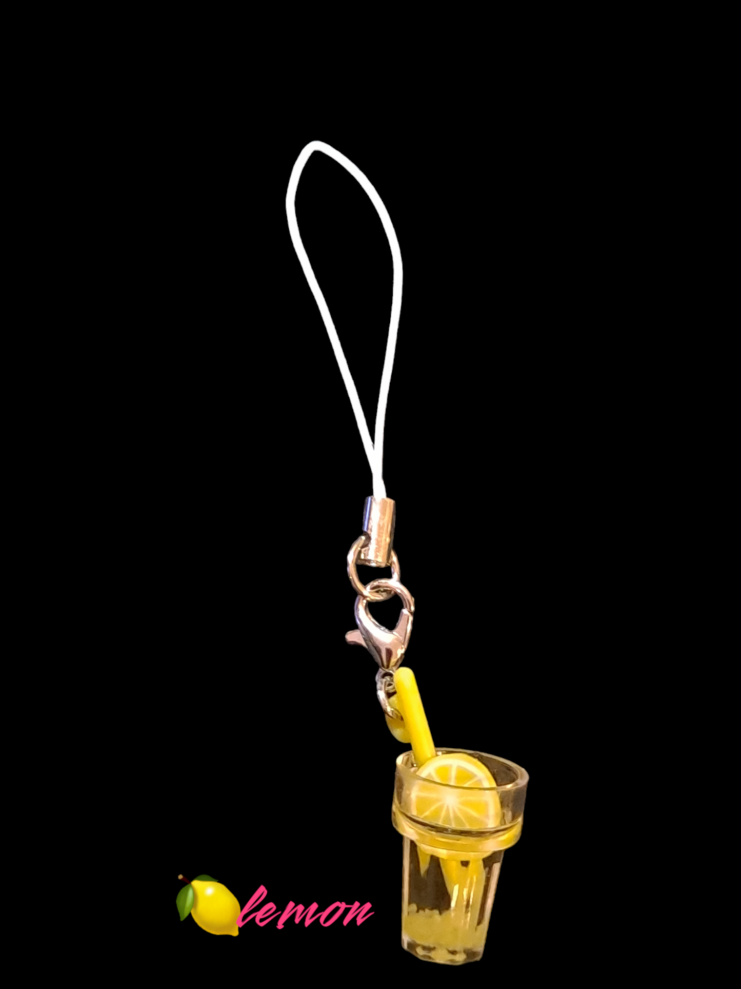 Cute mobile phone natural fruit drink charm,natural fruit drink strap, iPhone natural fruit drink charm strap.