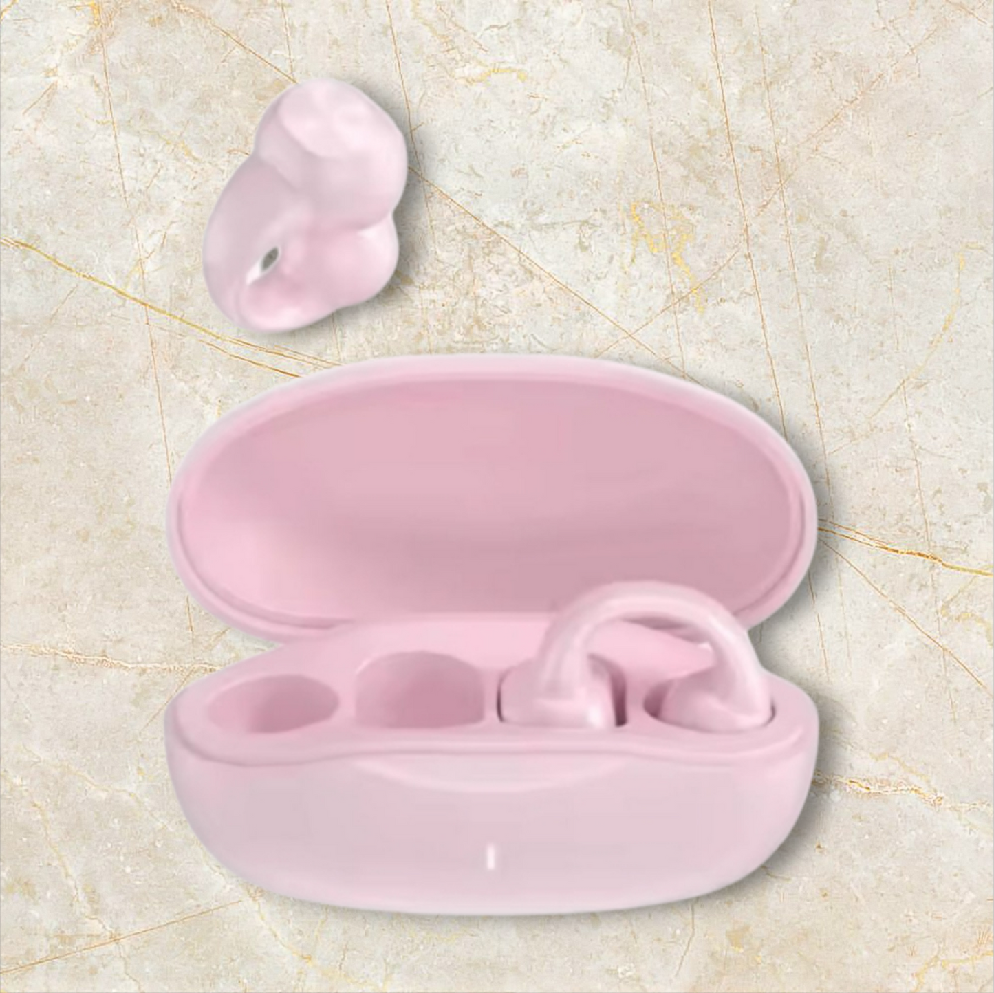 Clip On Open Ear Headphones Open Wireless Headphones for Sports, Workout,Cycling