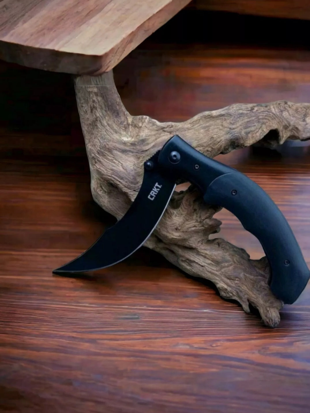 CRKT Outdoor Machete Knife Tactical Folding Knife Black