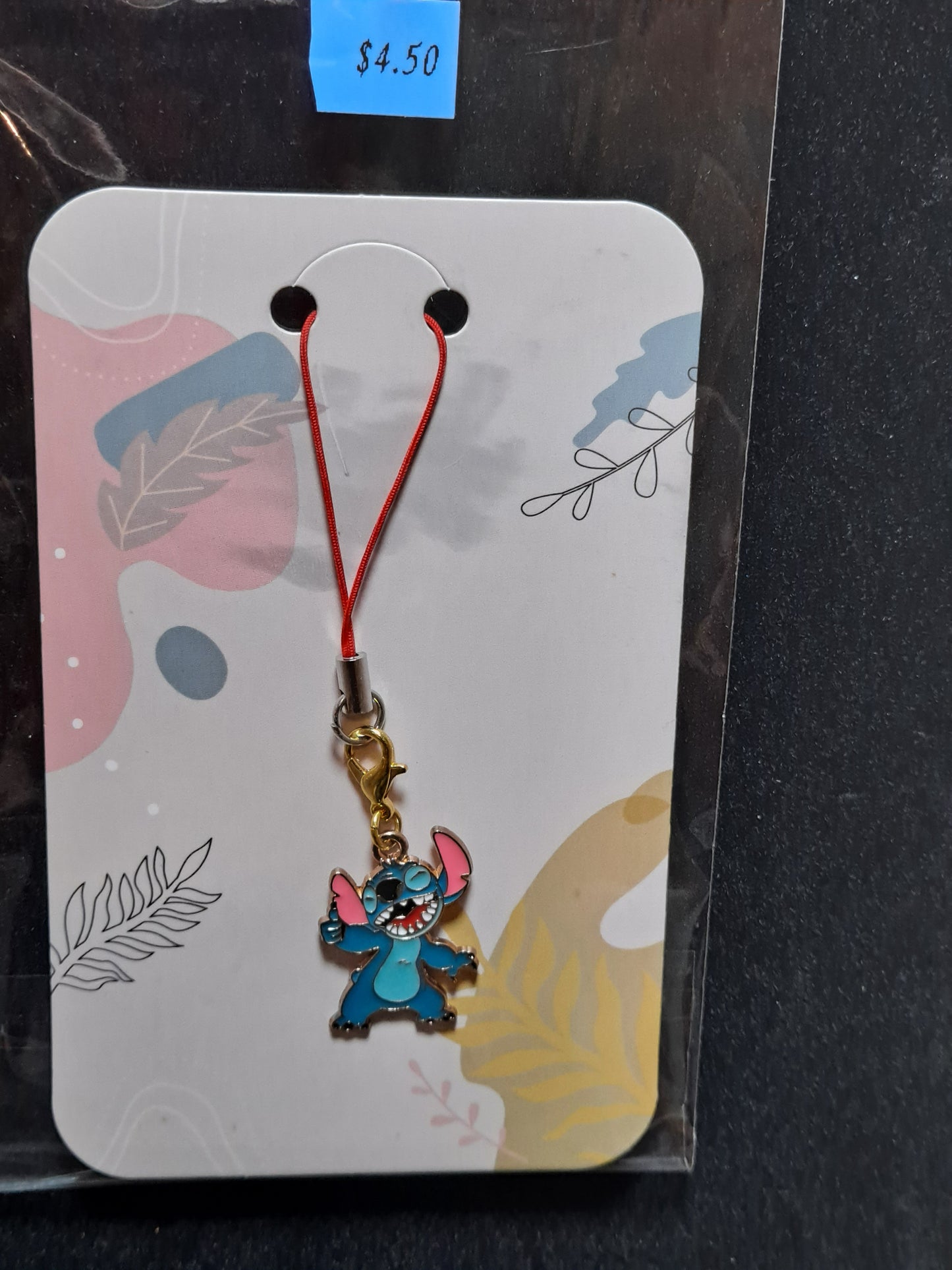 steel mobile phone charm