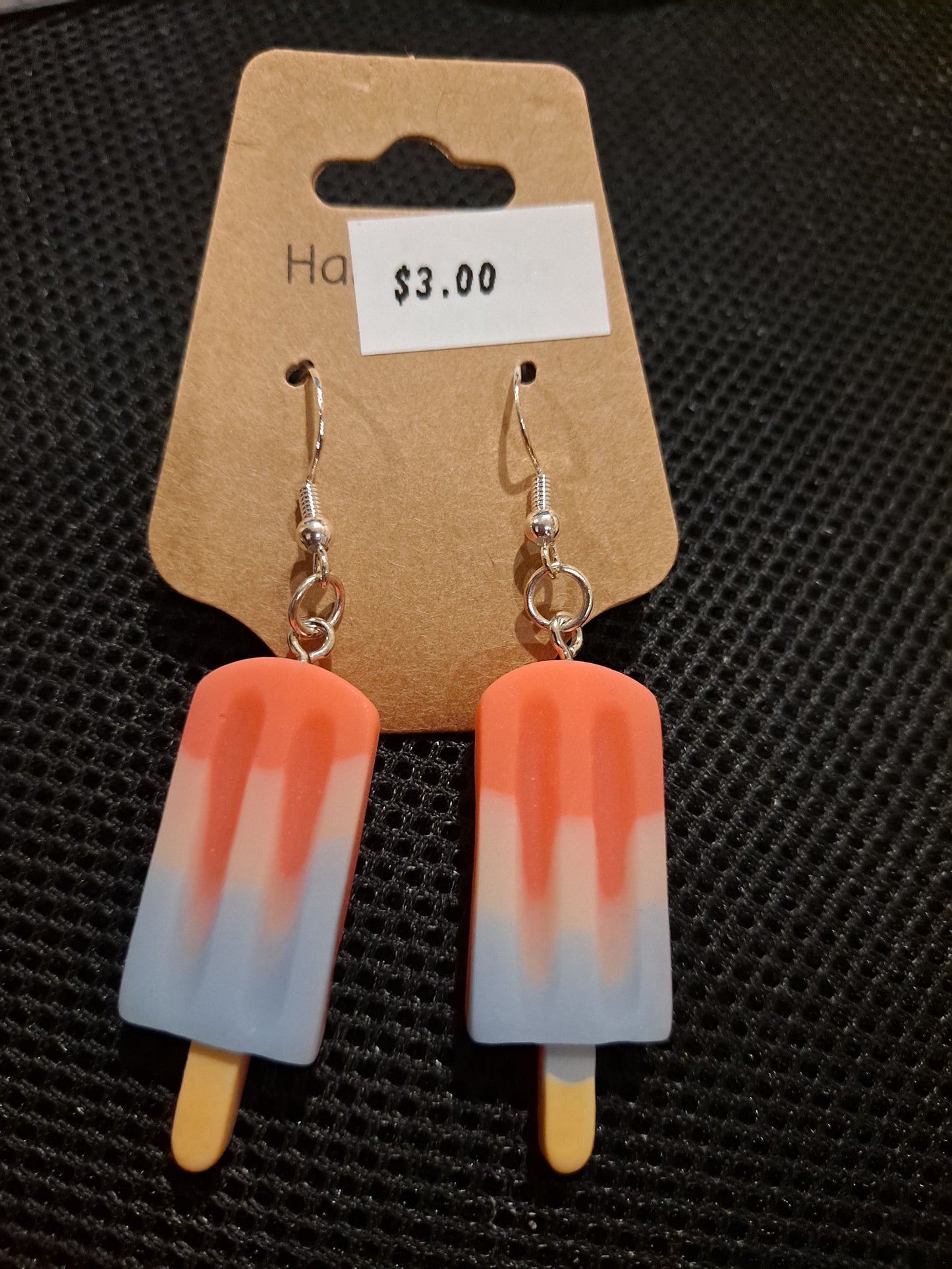 Colorful popsicle drop earrings