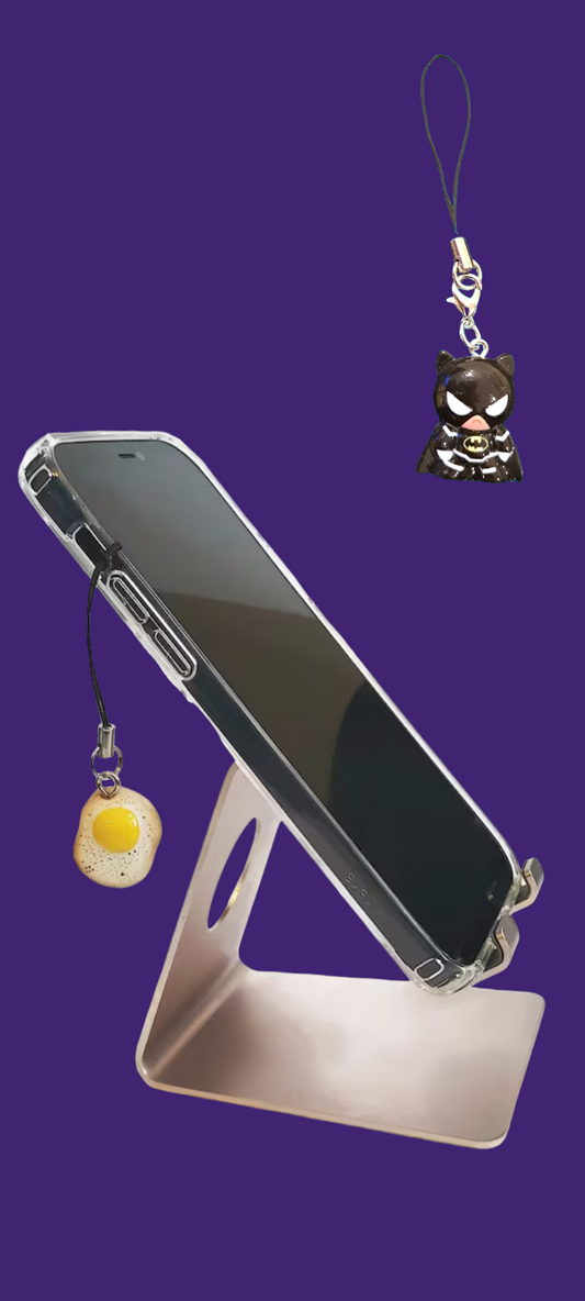 Batman mini figure mobile phone charms. Batman mobile strap. IPhone Batman mini figure pendant