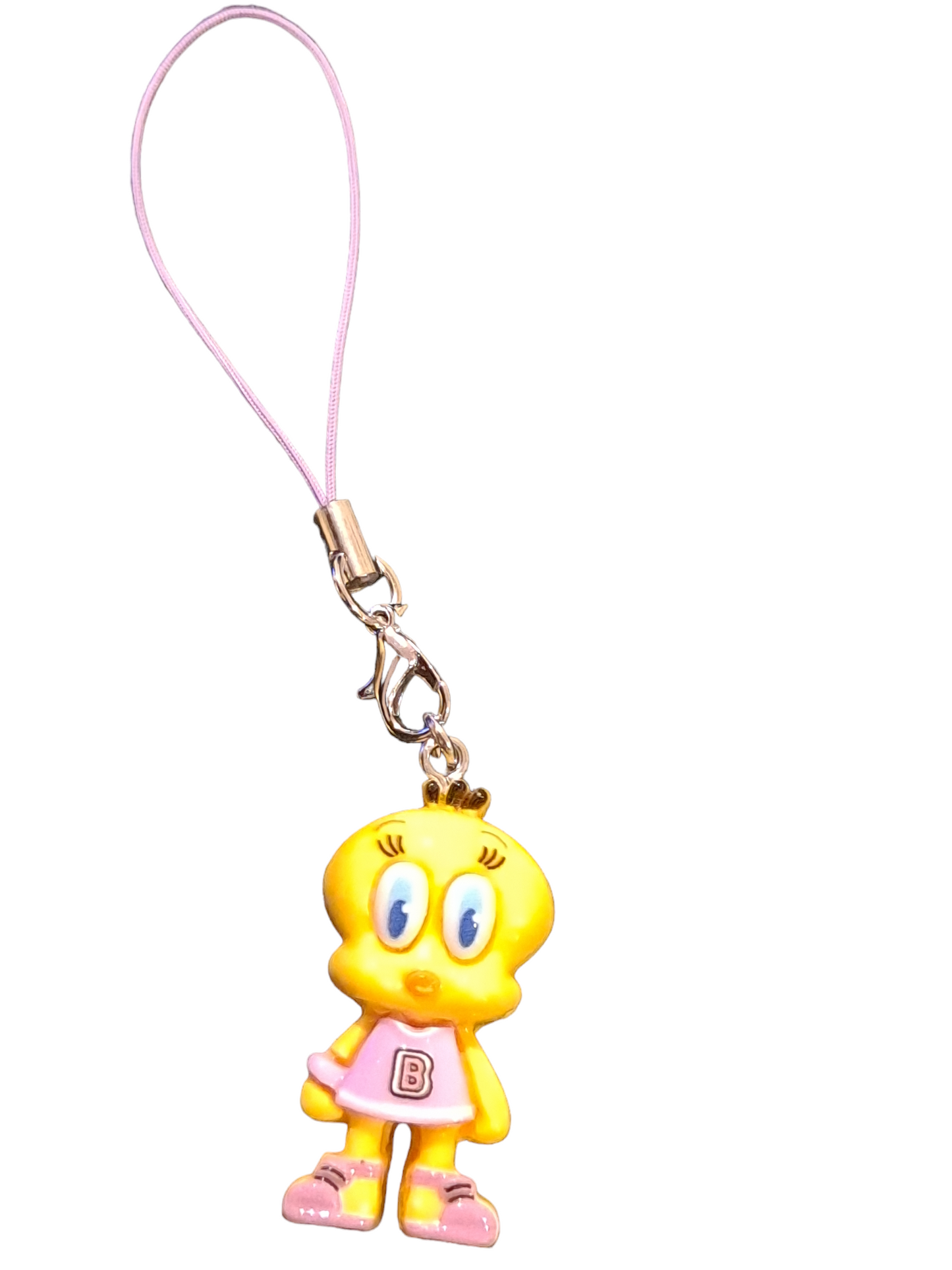 Lovely bird looney tunes mobile phone charm. Bird looney tunes strap. IPhone bird looney tunes pendants