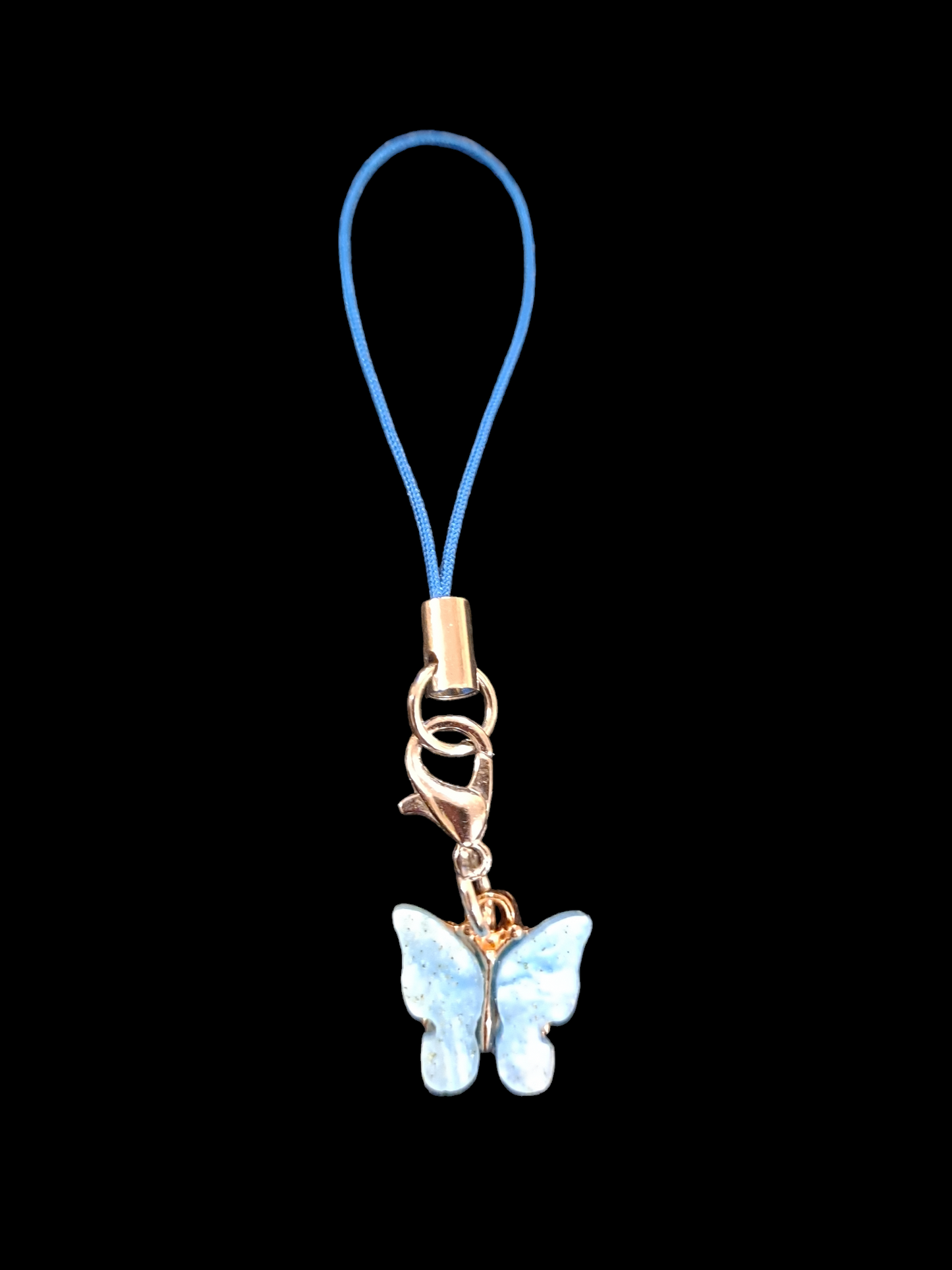 Fashion butterfly mobile phone charm. Butterfly mobile strap. IPhone butterfly mobile pendants