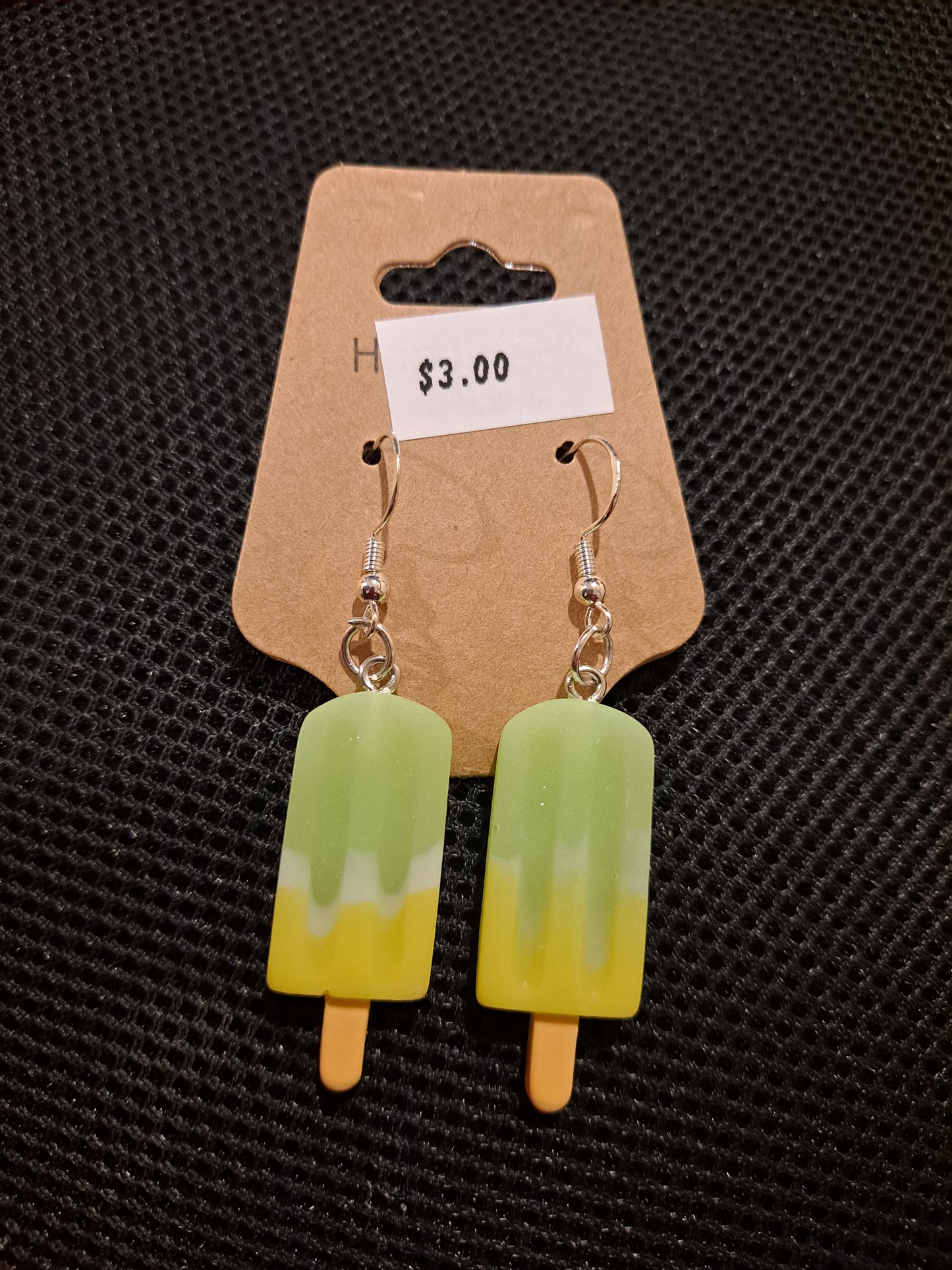 Colorful popsicle drop earrings