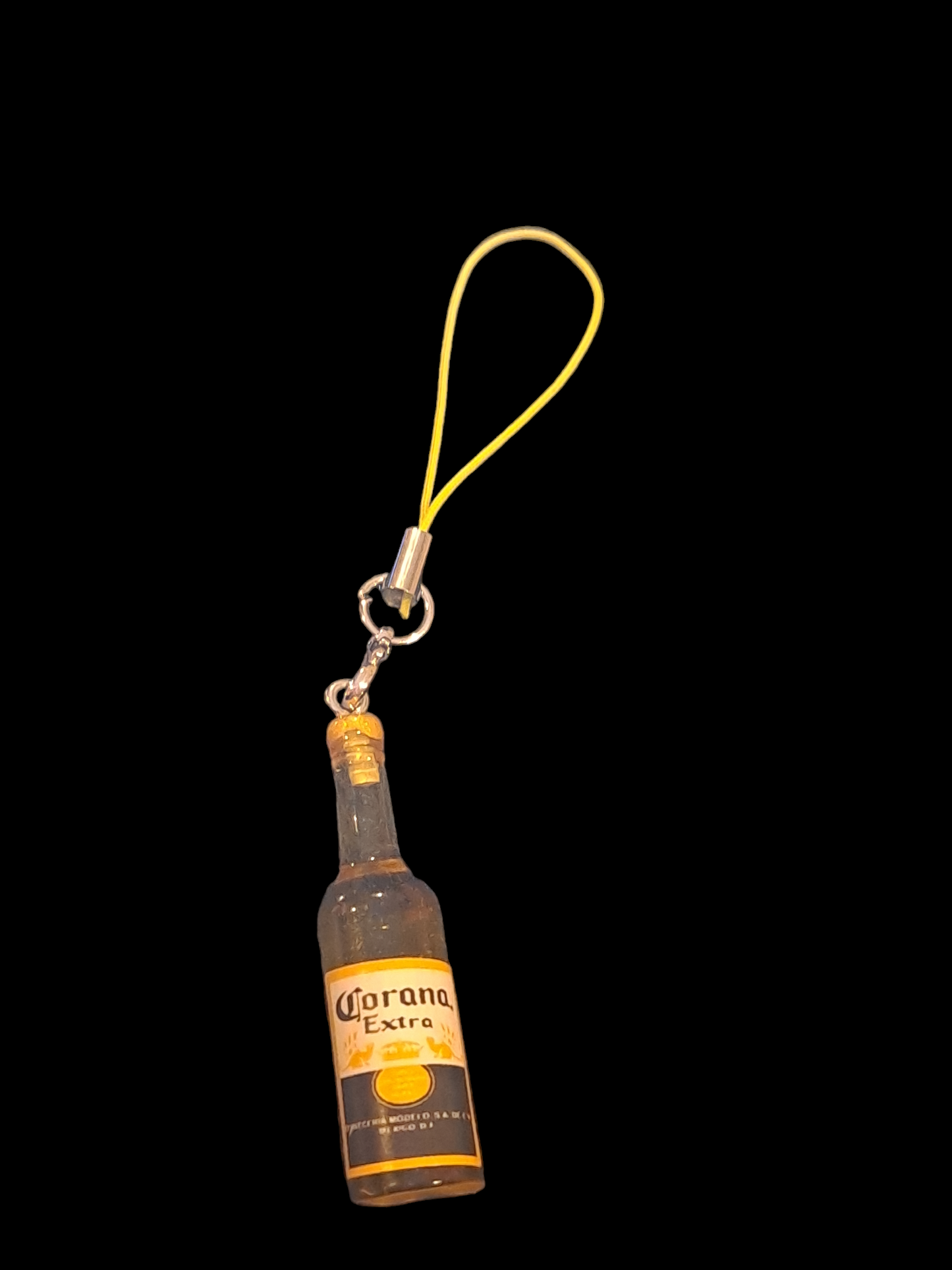 XX beer miniature bottles mobile phone charms. XX beer mobile strap. IPhone XX beer mobile pendants