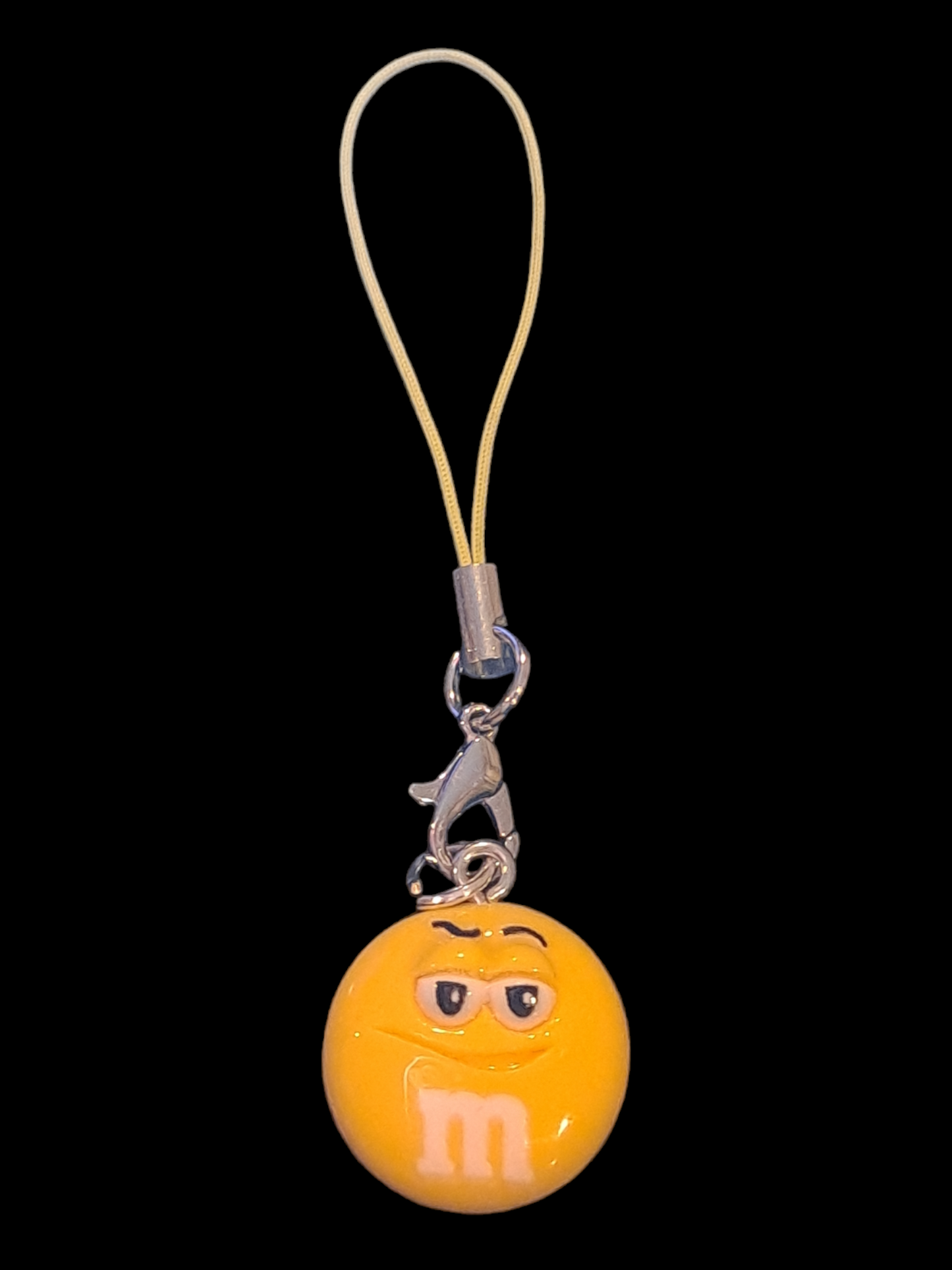 Cute M&M's mobile phone charms. M&M's mobile strap. IPhone M&M's mobile pendants