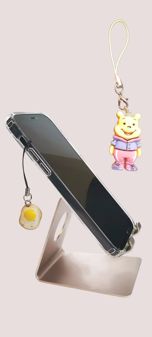 Disney Winnie the pooh mobile phone charms. Winnie the pooh  strap. IPhone Winnie the pooh pendants