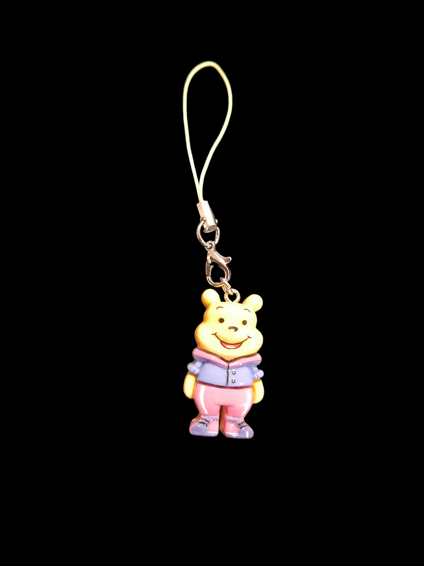 Disney Winnie the pooh mobile phone charms. Winnie the pooh  strap. IPhone Winnie the pooh pendants