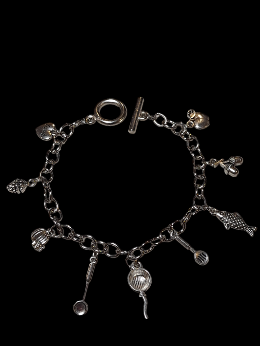 Fashion stanley steel charms bracelets for women.