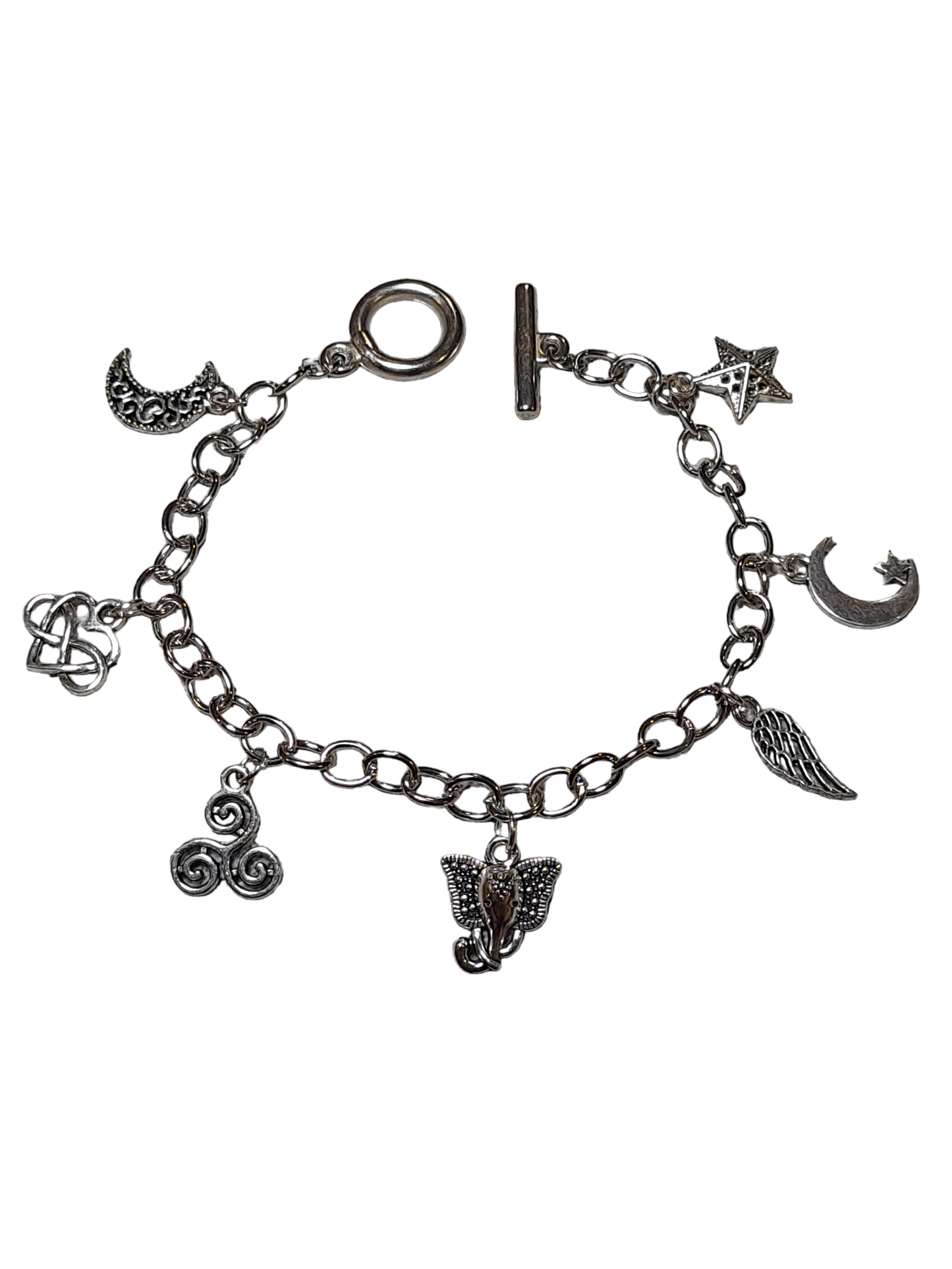 Fashion stanley steel charms bracelets for women.