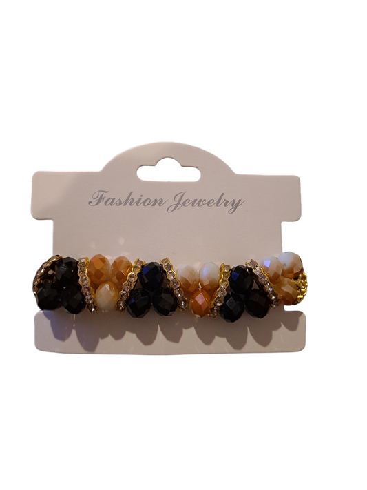 Handmade bracelets acrylic resin multicolor beads for women