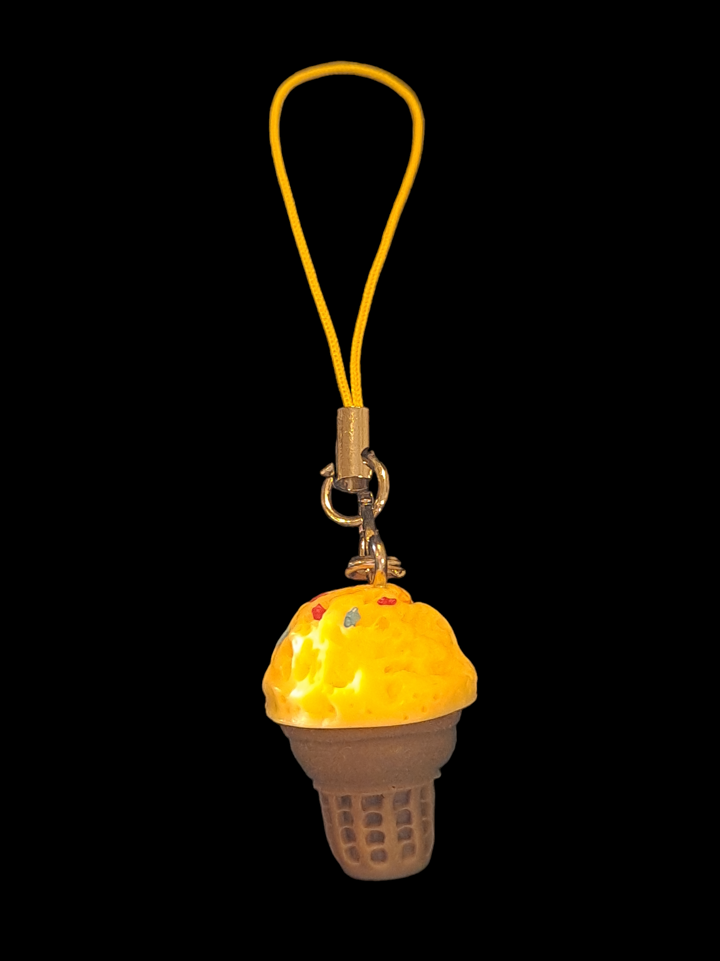 Ice cream mobile phone pendant , ice cream strap, iPhone  ice cream charm strap.