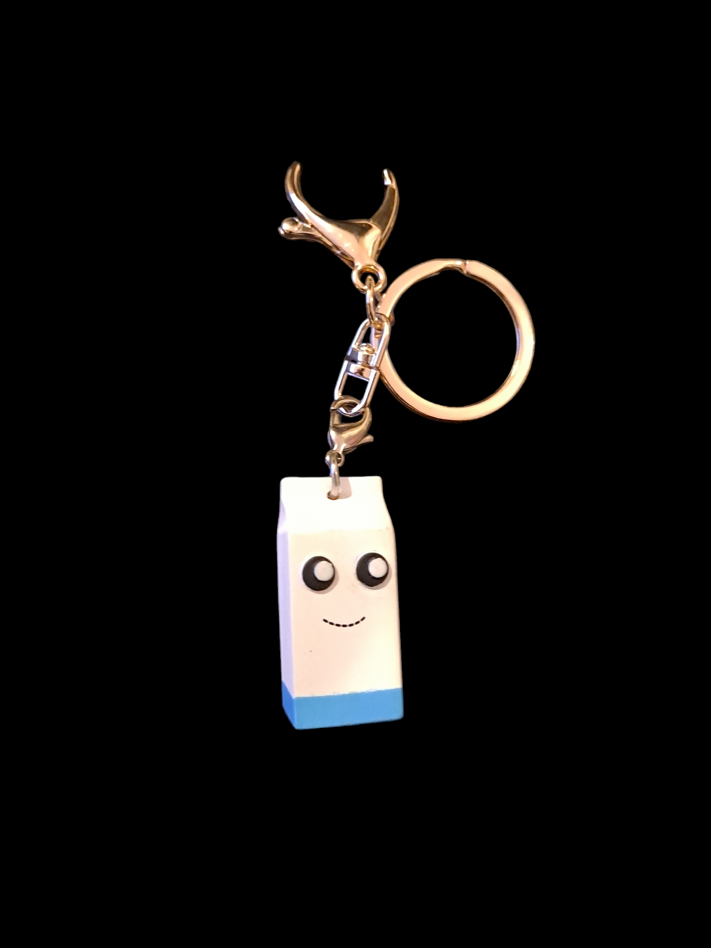 Kidrobot Keychain Milk Carton Breakfast