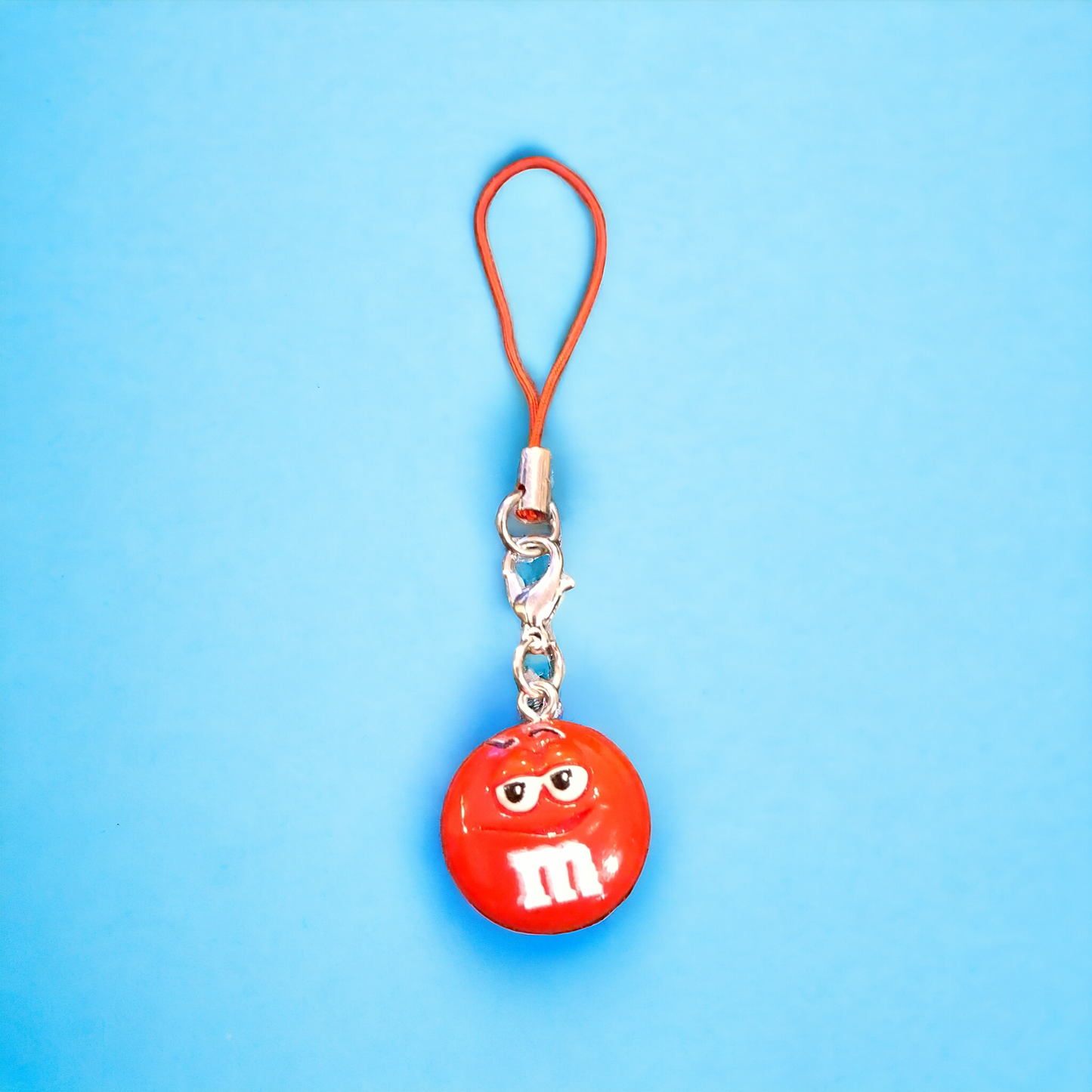 Cute M&M's mobile phone charms. M&M's mobile strap. IPhone M&M's mobile pendants