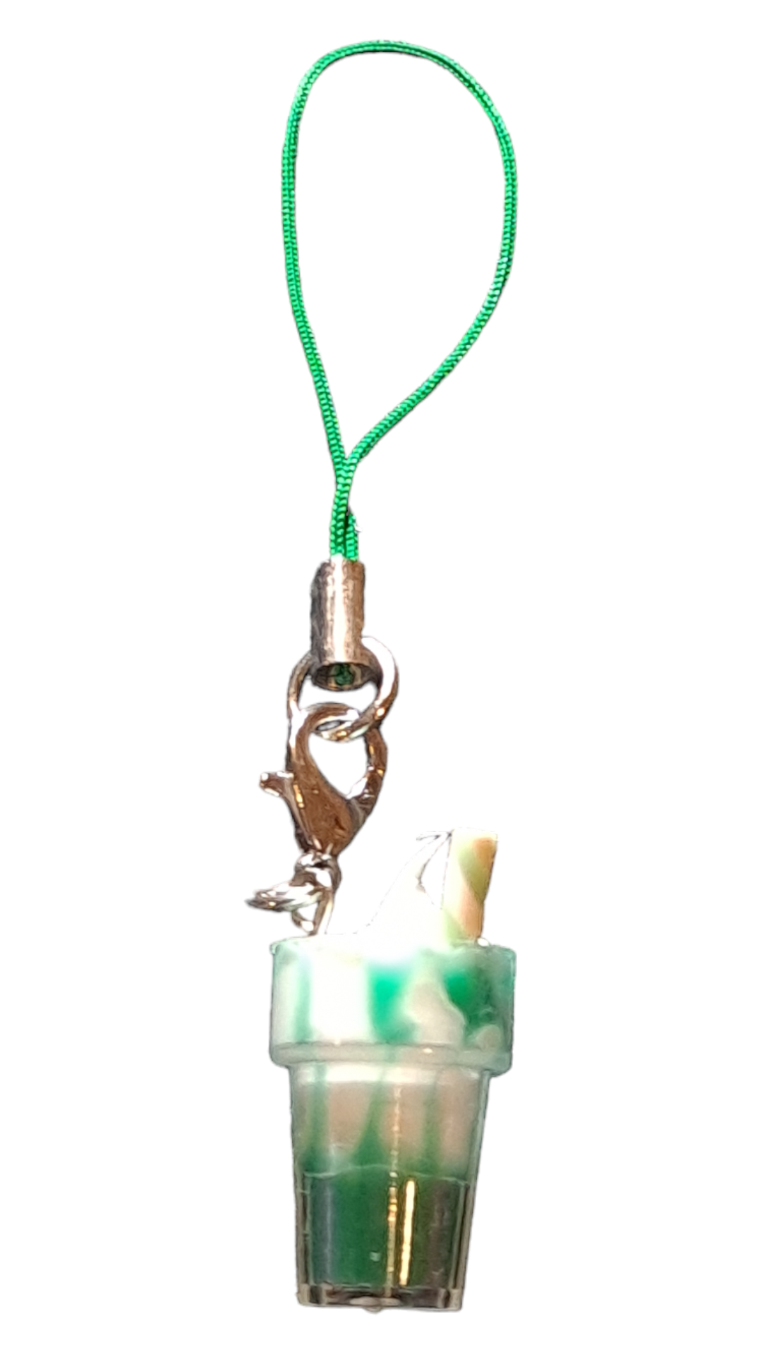 Cute mobile phone pendant milkshake,chocolate milkshake  strap, iPhone vanilla milkshake  charm strap.