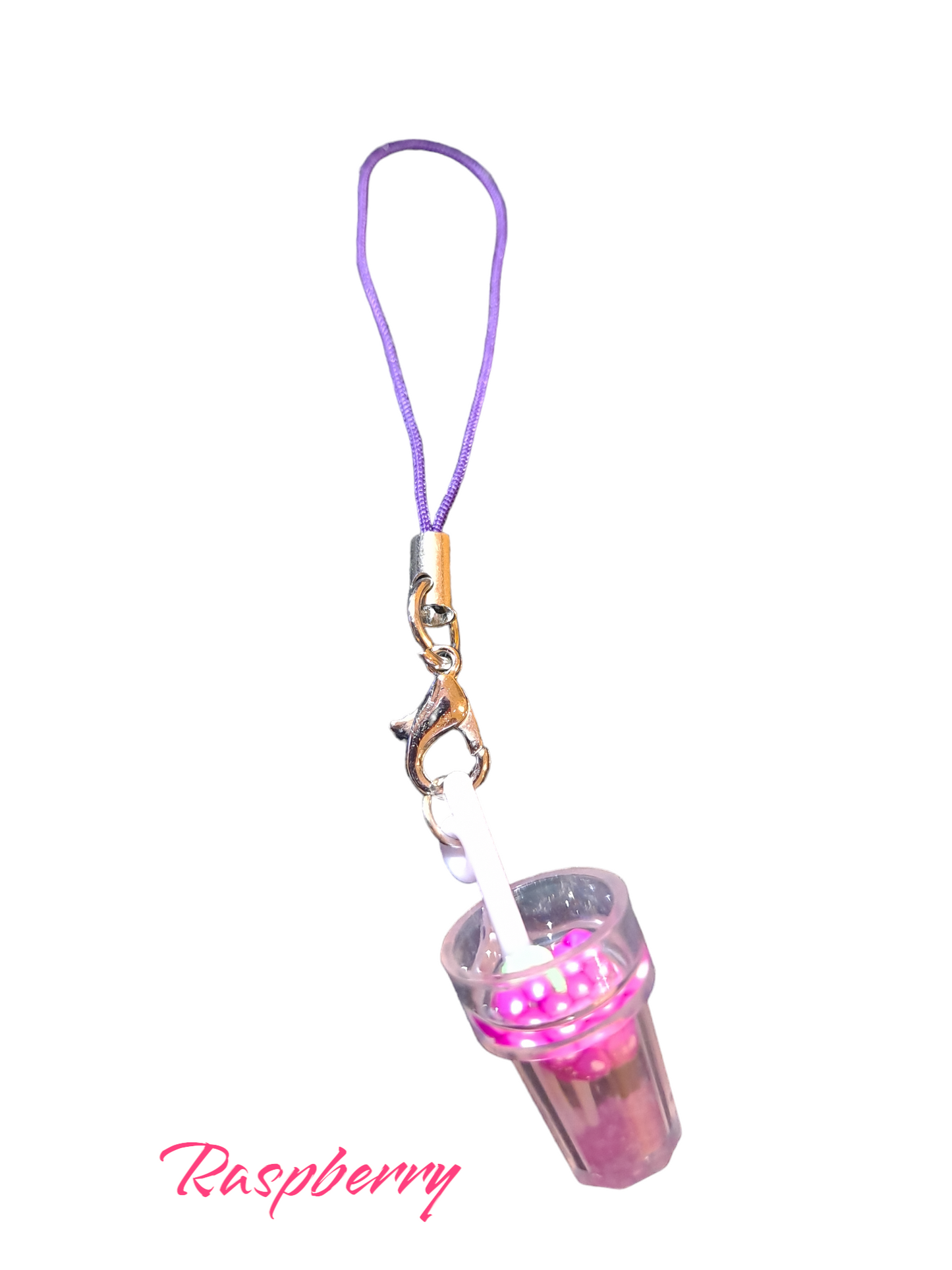 Cute mobile phone natural fruit drink  charm,natural fruit drink strap, iPhone natural fruit drink charm strap.