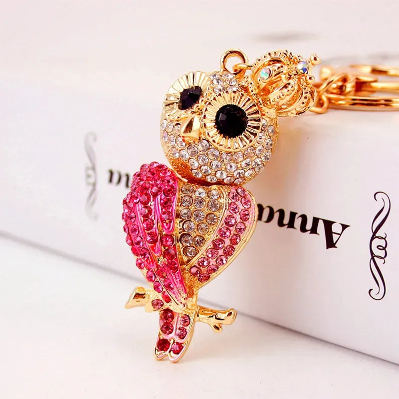 Owl Alloy Metal Unisex