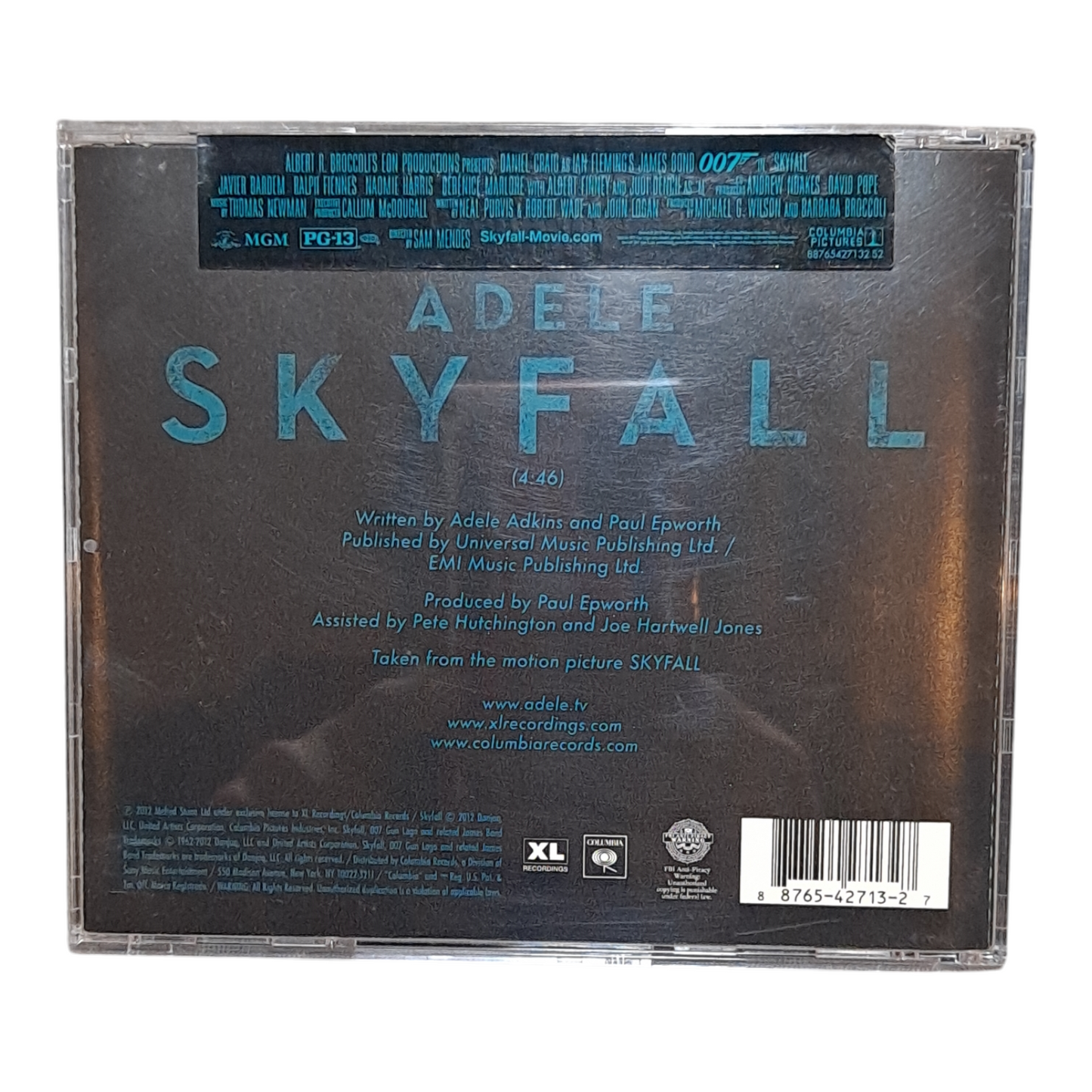 Skyfall - Audio CD By Adele - VERY GOOD used