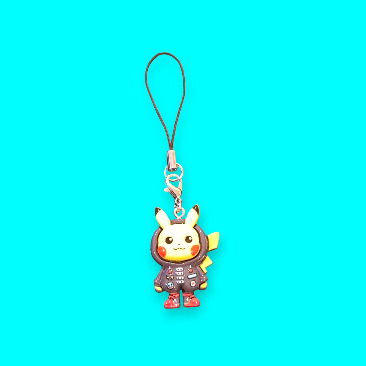 Pikachu Pokémon mobile phone charms .Pikachu Pokémon mobile strap. IPhone Pikachu Pokémon pendants