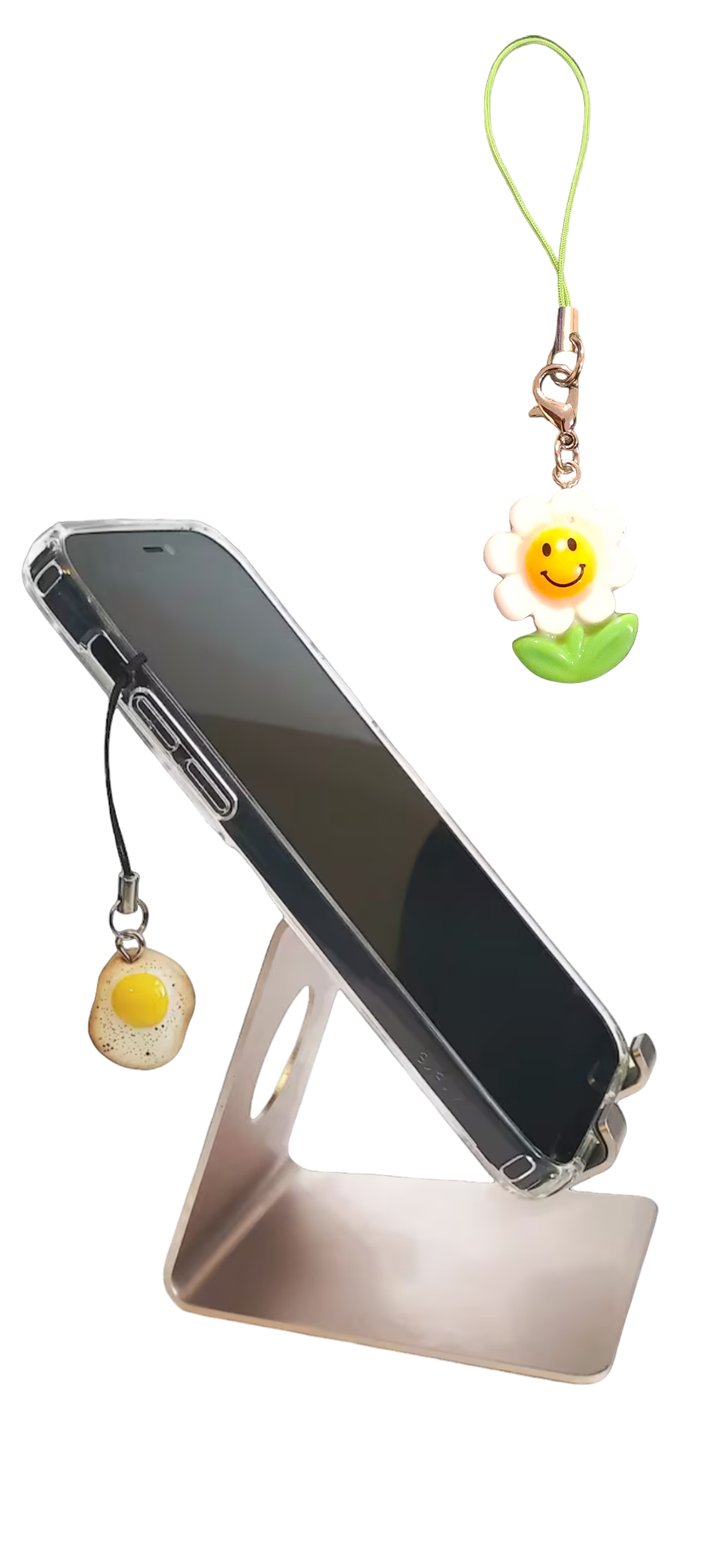 Resin flowers mobile phone charm. Flowers mobile strap. IPhone flowers mobile pendants