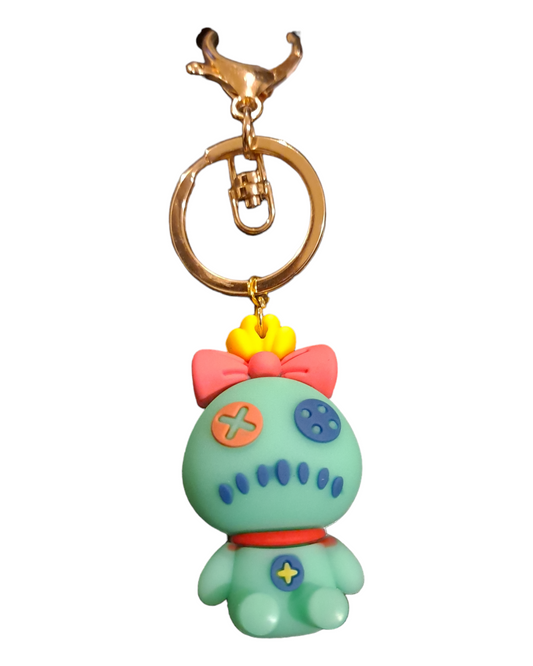 Lilo and stitch pvc keychain