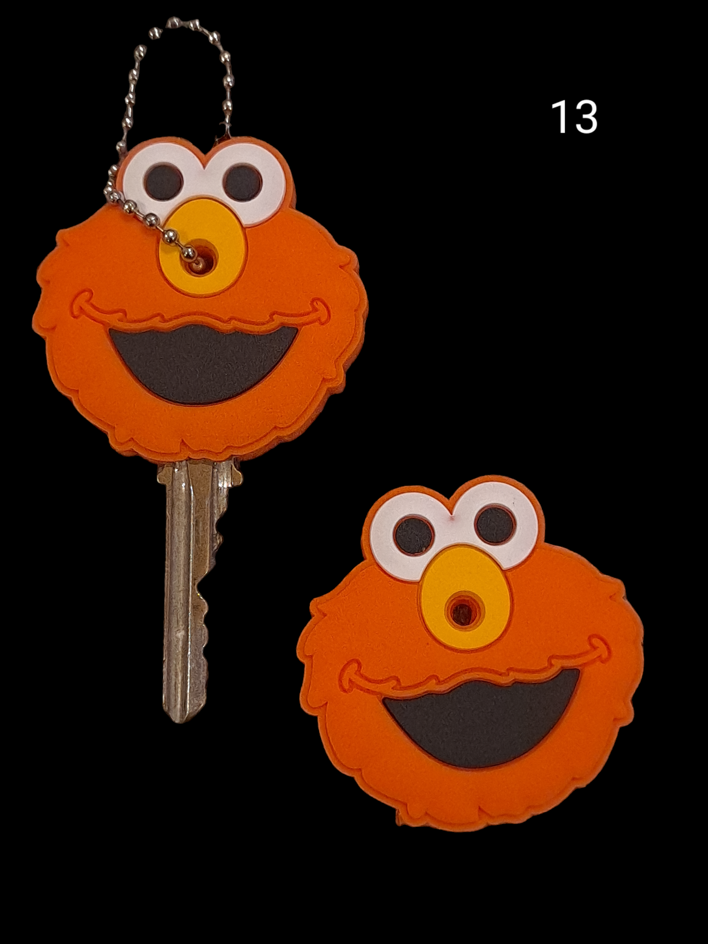 Cute cartoon silicone rubber key caps.key cover to differentiate each set of keys