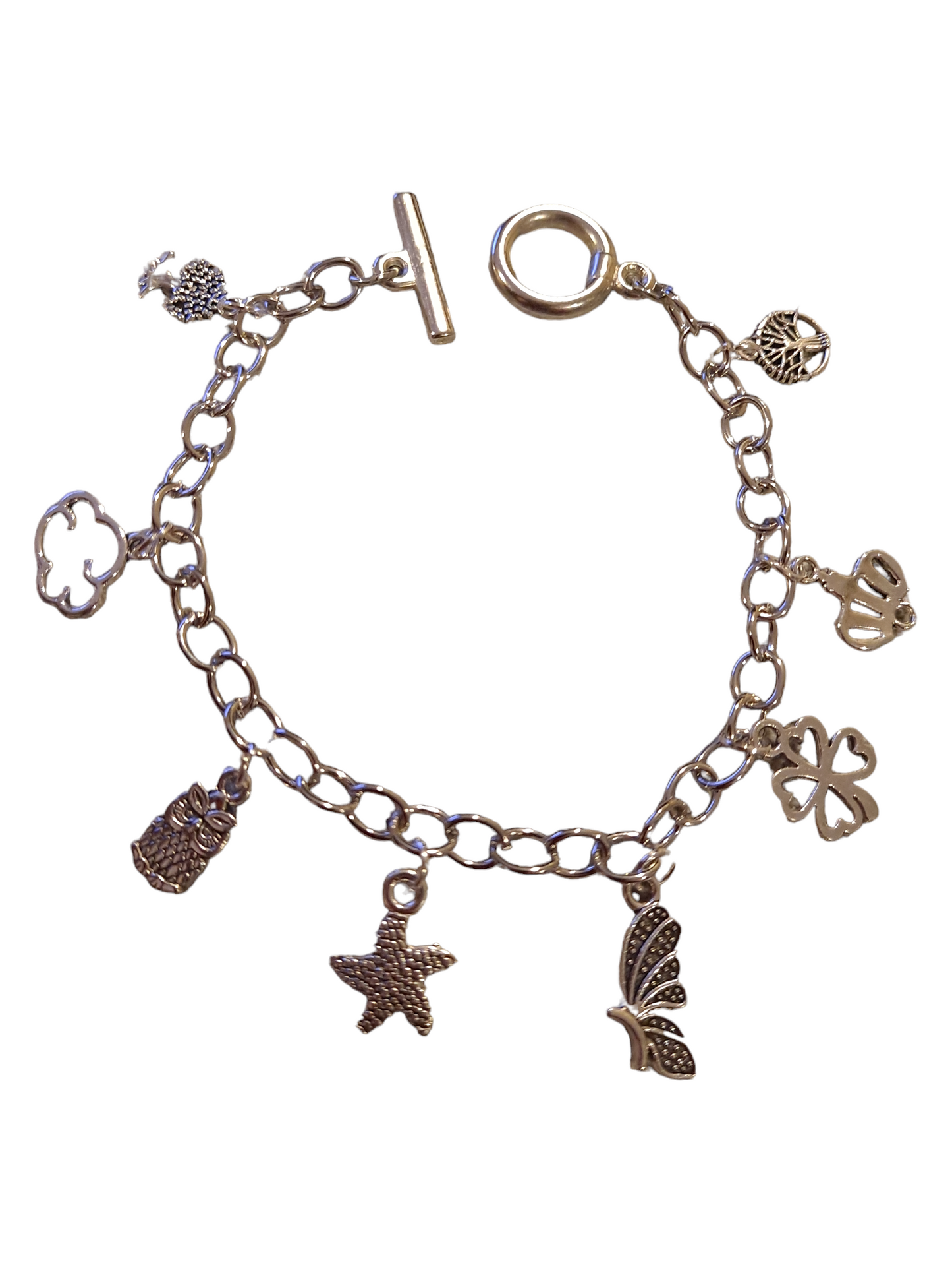 Fashion stanley steel charms bracelets for women.