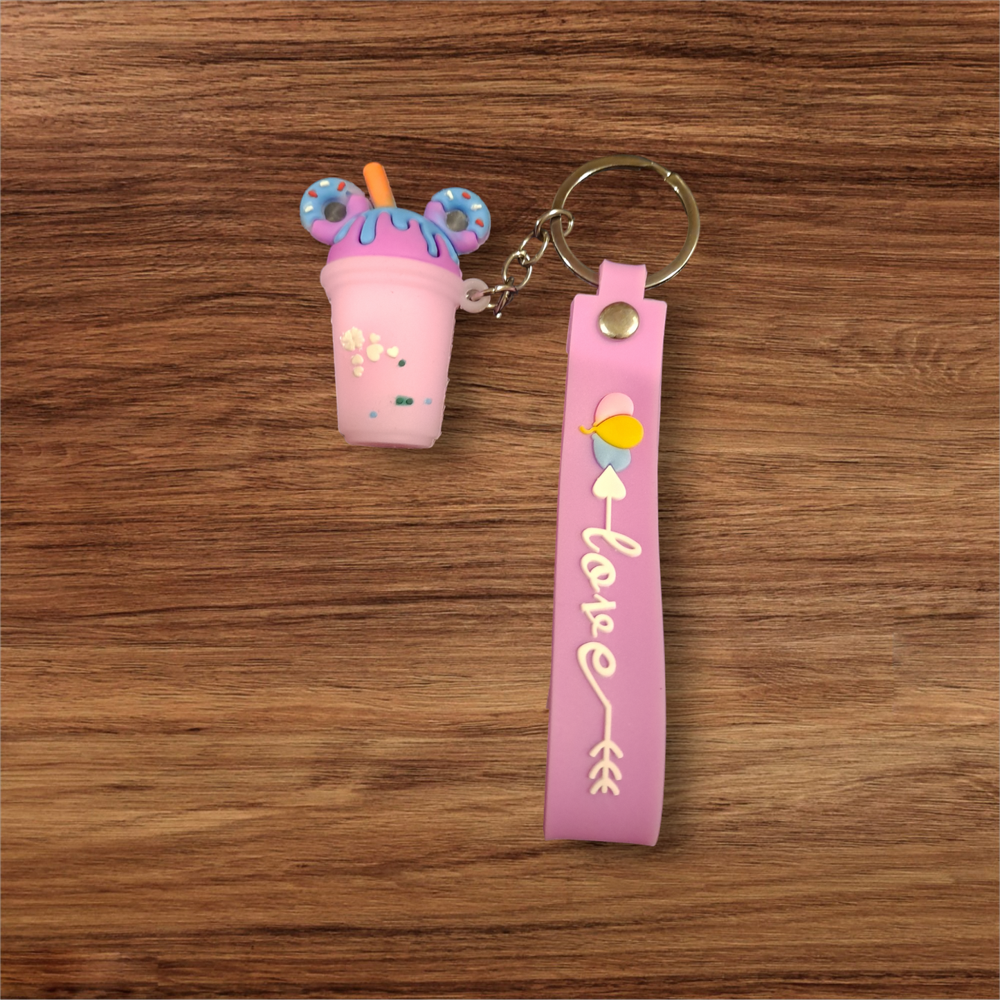 Sweet tea. Pvc key chain