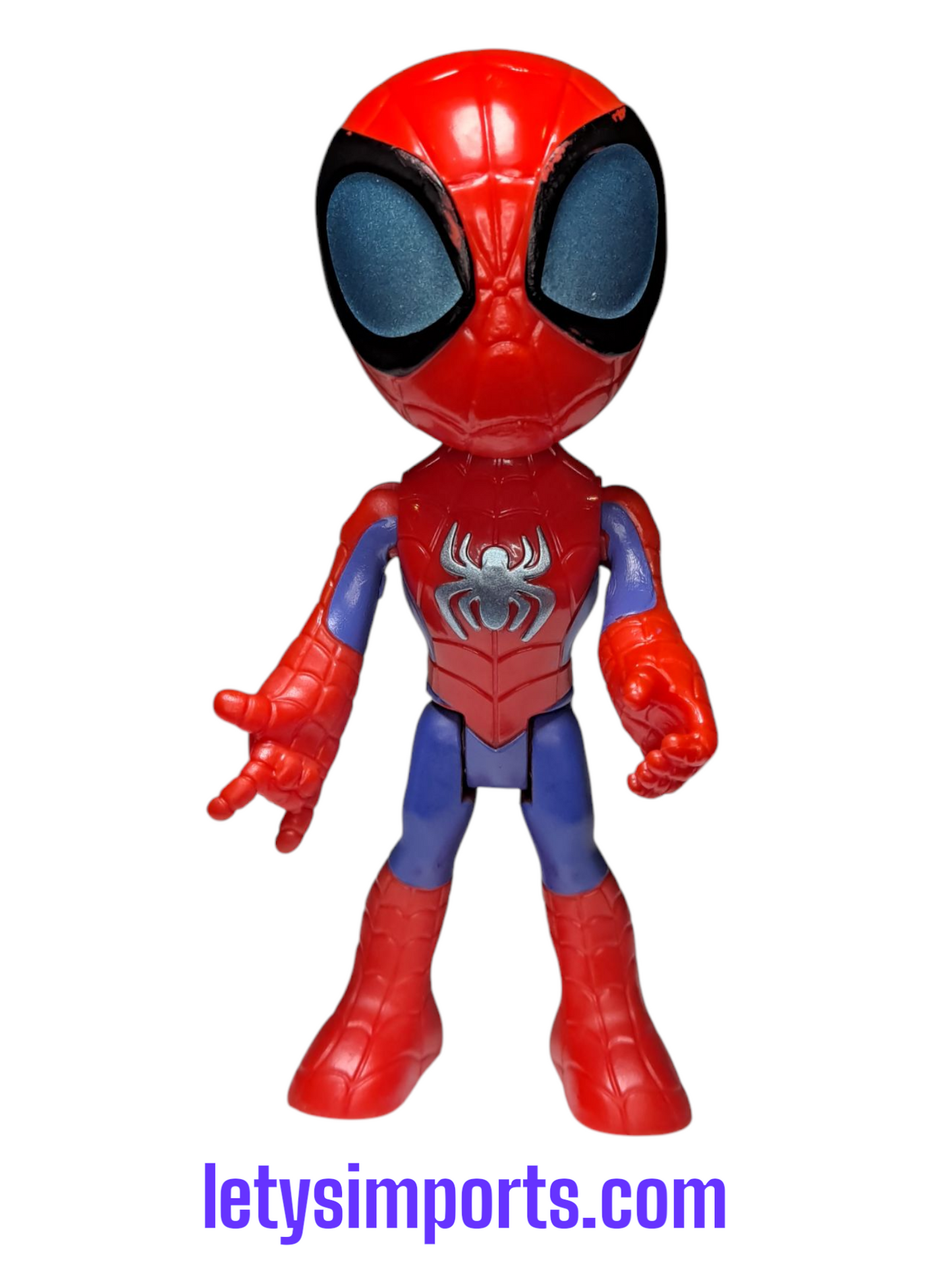 Marvel Spidey And His Amazing Friends 4” Spider-man Figure Good Condition