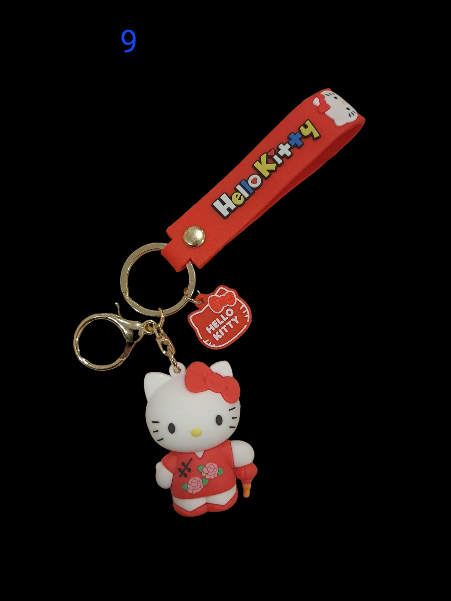 Hello Kitty Keychain 3D Figure Bag Charm Kawaii Keychain ❤️