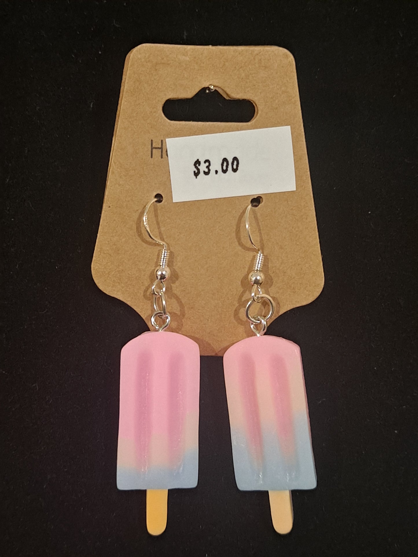 Colorful popsicle drop earrings