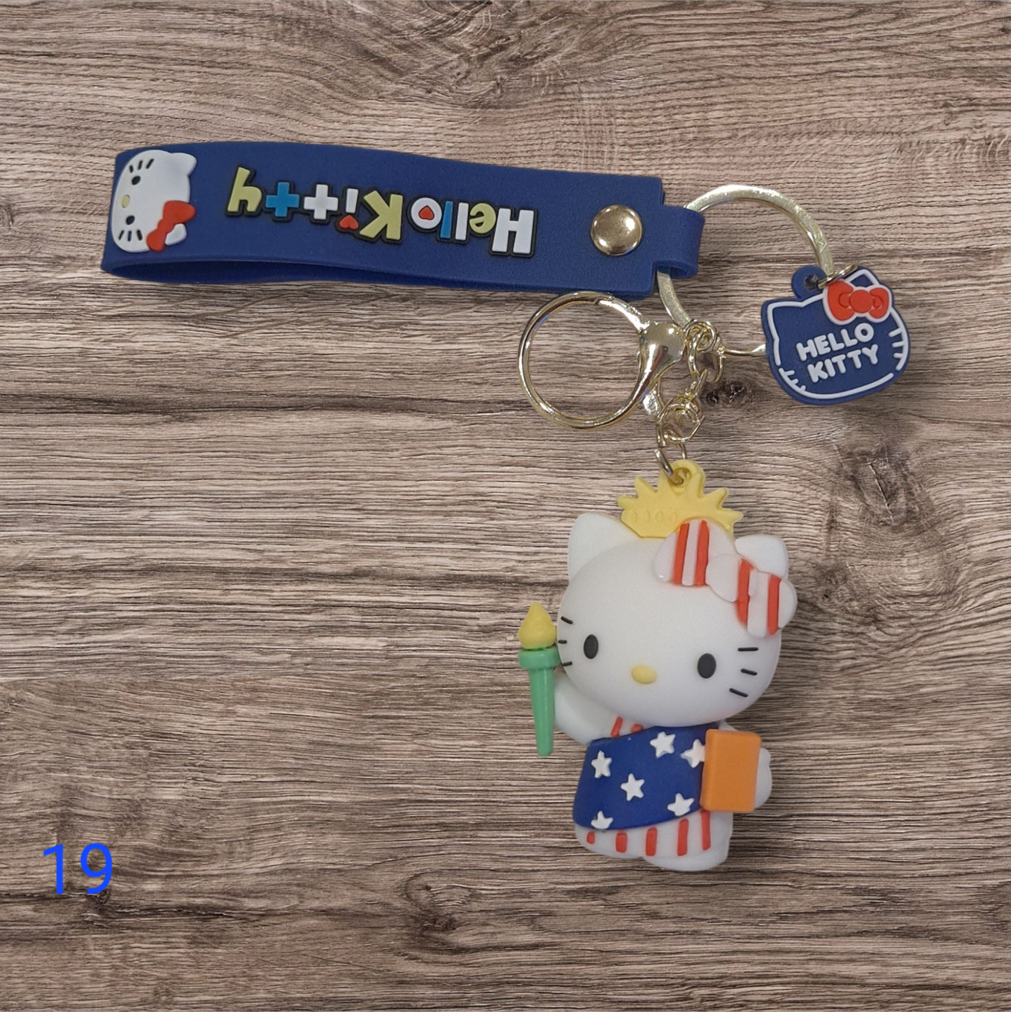 Hello Kitty Keychain 3D Figure Bag Charm Kawaii Keychain ❤️