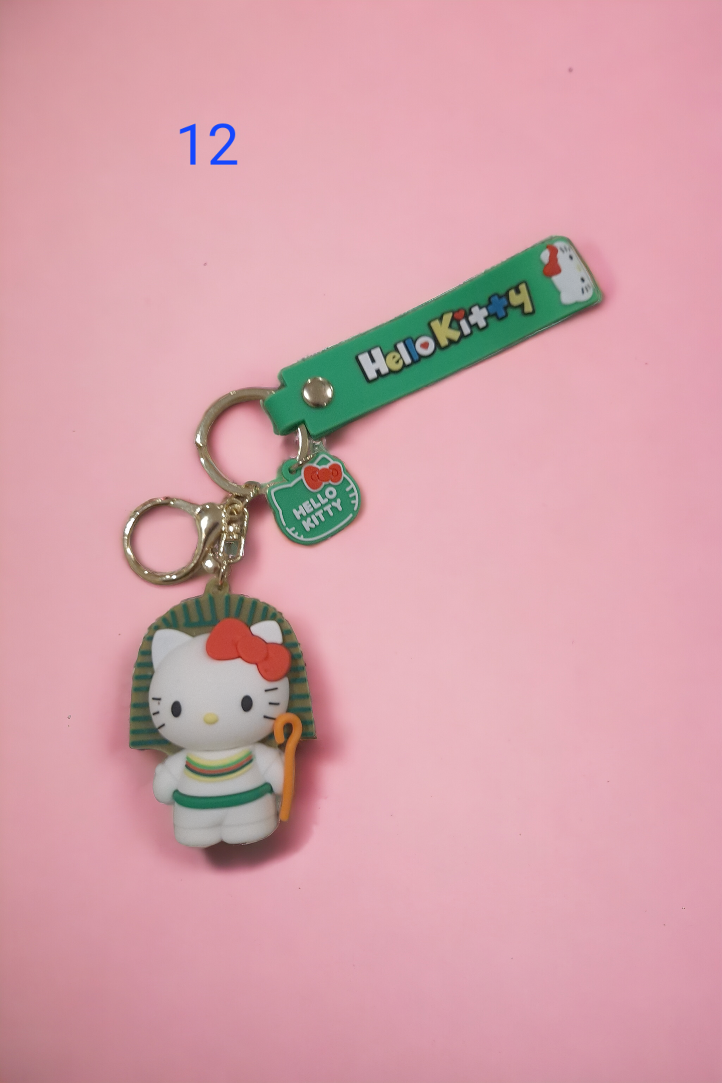 Hello Kitty Keychain 3D Figure Bag Charm Kawaii Keychain ❤️