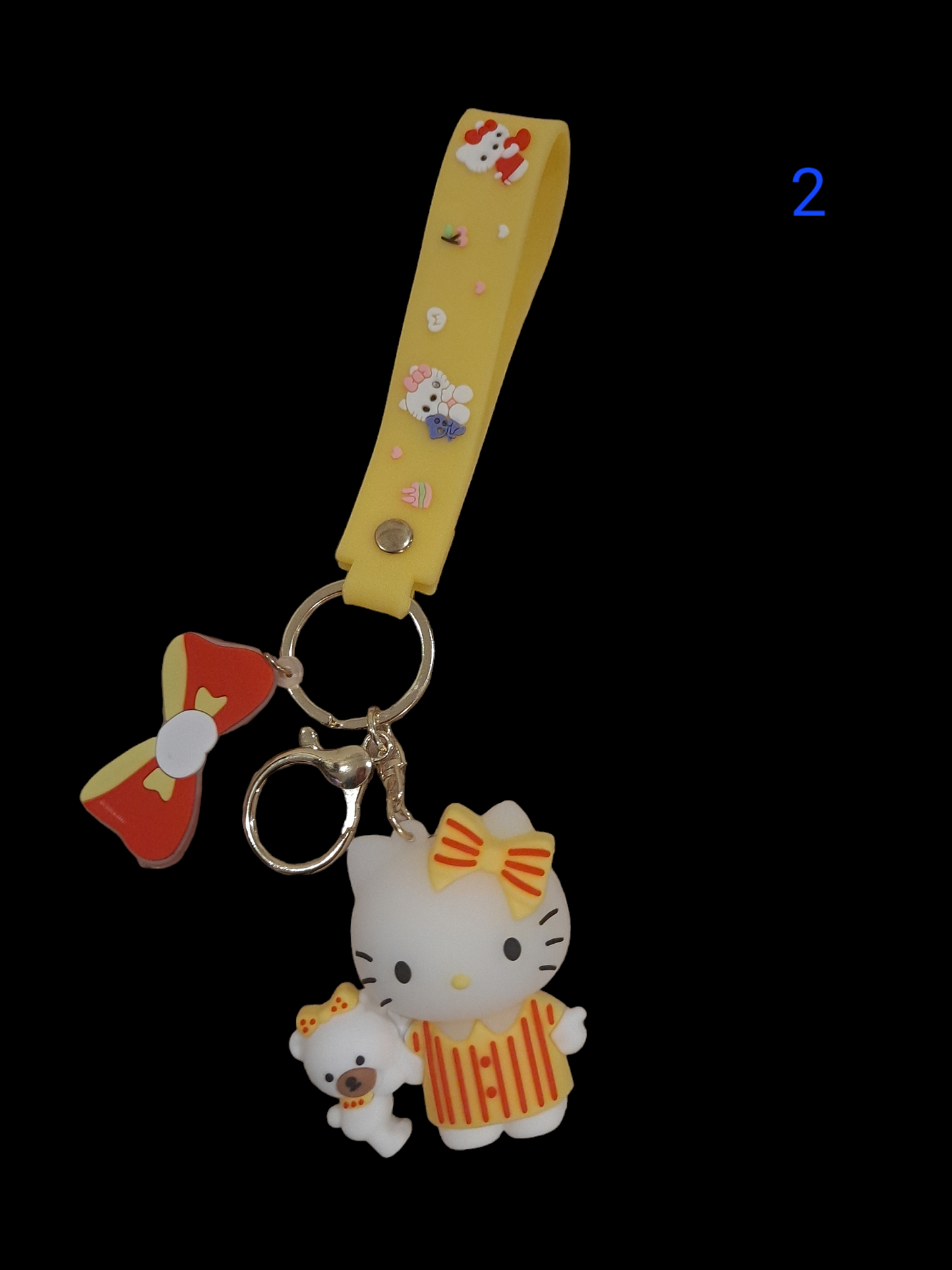 Hello Kitty Keychain 3D Figure Bag Charm Kawaii Keychain ❤️