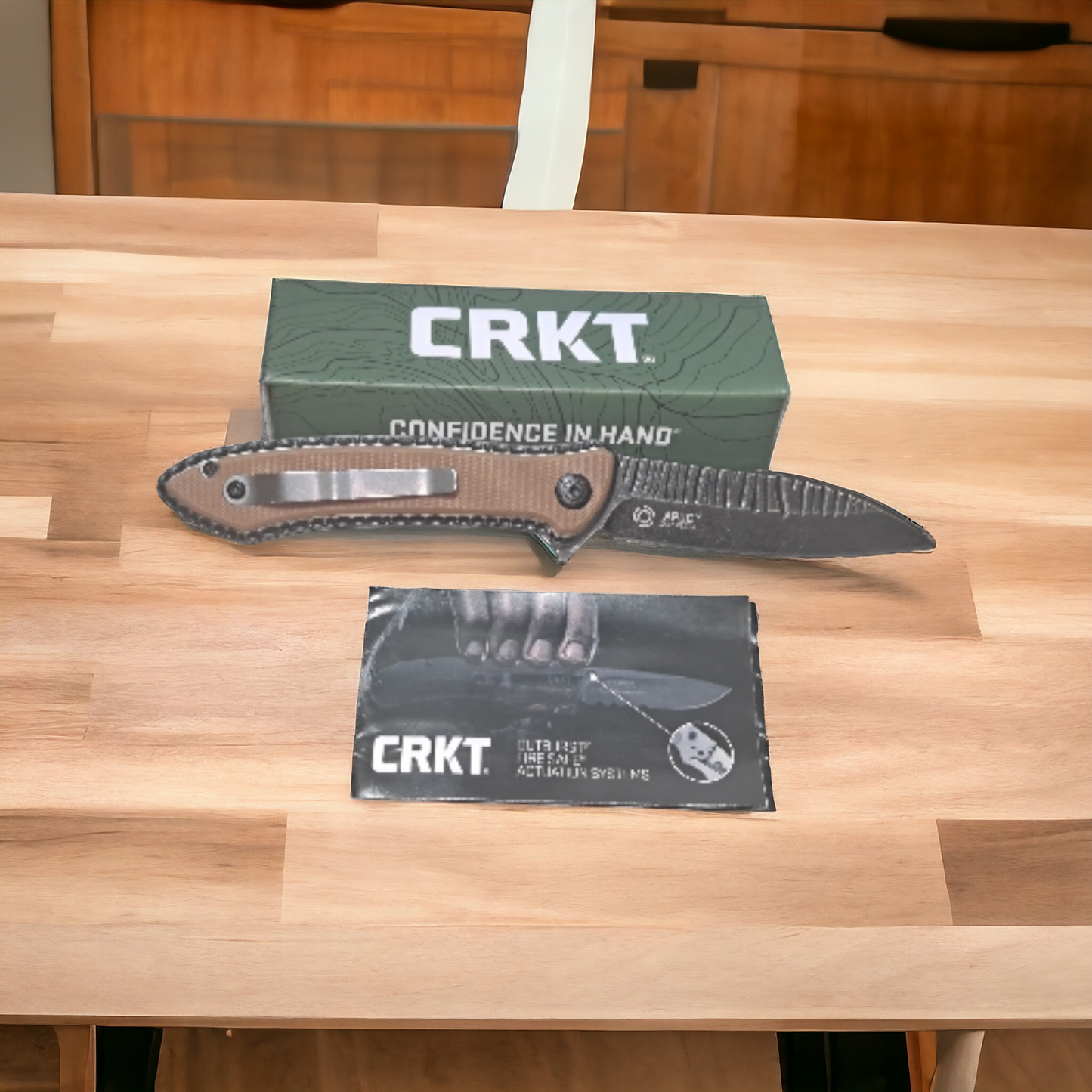 crkt folding pocket knife. Clip Knife   Camping Tactical Knife